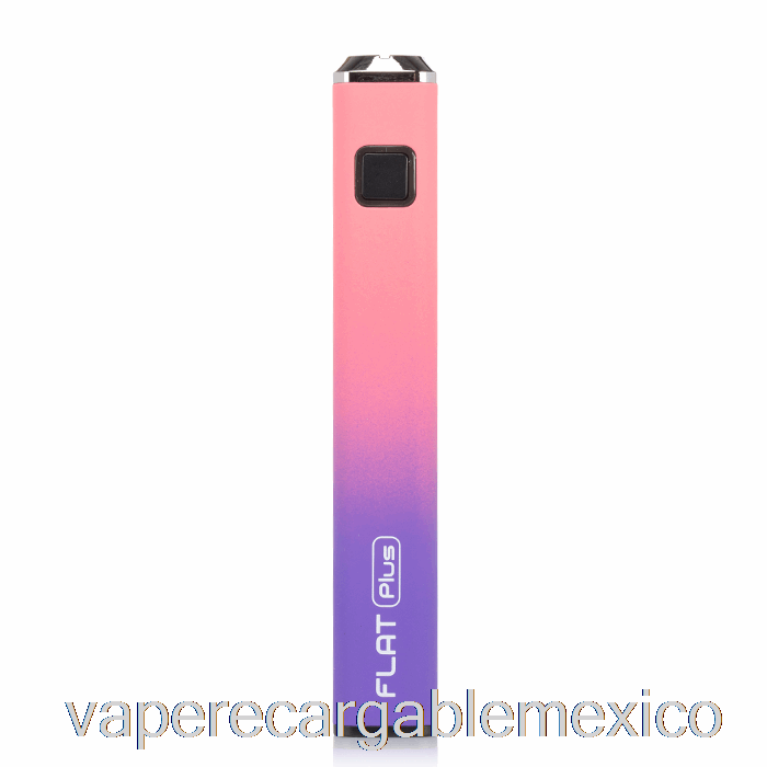 Vape Recargable Yocan Flat Plus 900mah Batería Violeta Rosa